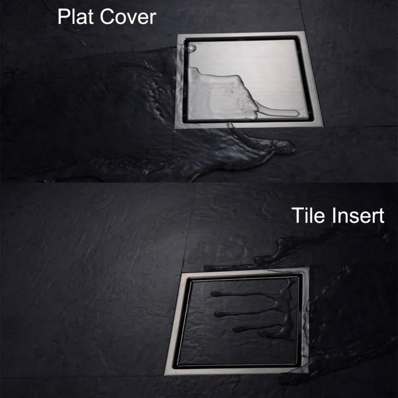 Titanium Bathroom Drain - Golden Lion Store
