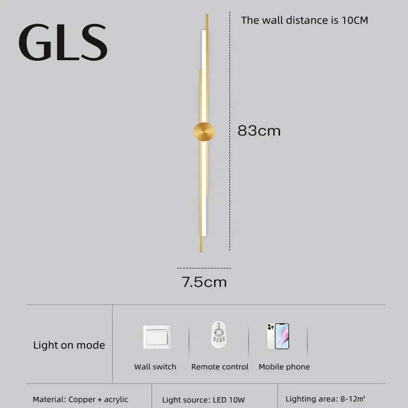 Horizon Modern LED Wall Light GLS™