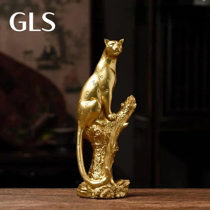 Golden Leopard Archetype Sculpture GLS™