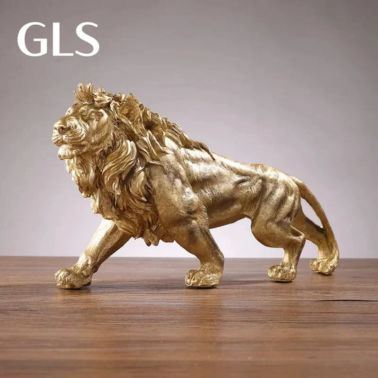 Golden Lion King of the Savannah Sculpture GLS™