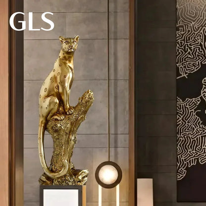 Golden Leopard Archetype Sculpture GLS™