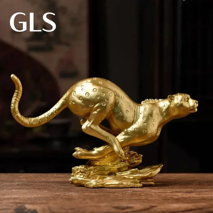 Golden Leopard Archetype Sculpture GLS™