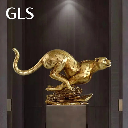 Golden Leopard Archetype Sculpture GLS™