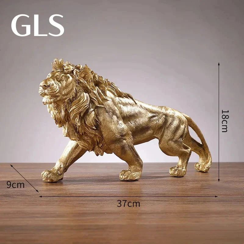 Golden Lion King of the Savannah Sculpture GLS™