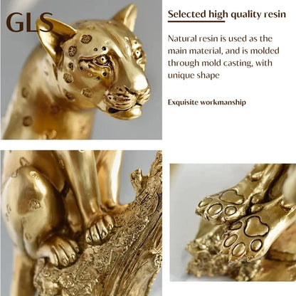 Golden Leopard Archetype Sculpture GLS™