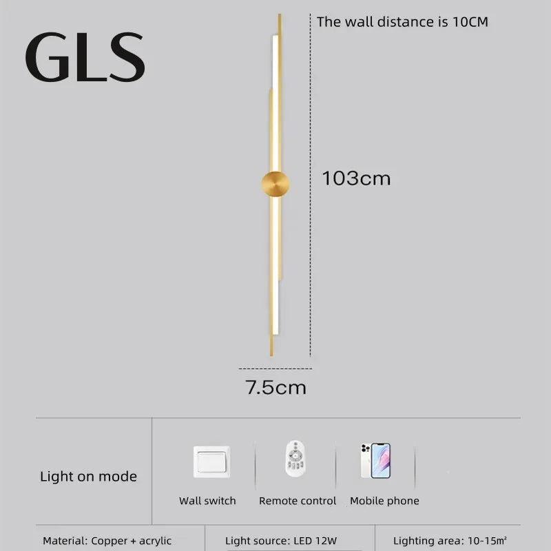 Horizon Modern LED Wall Light GLS™