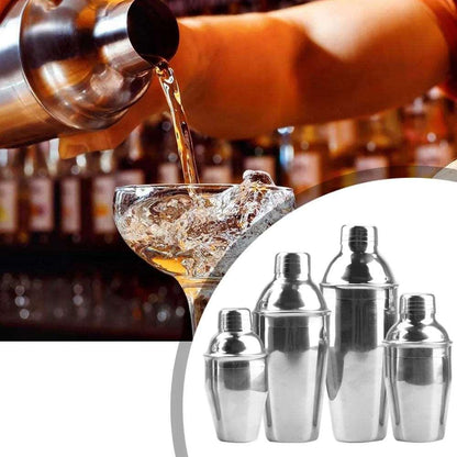 Classic Silver Cocktail Shaker