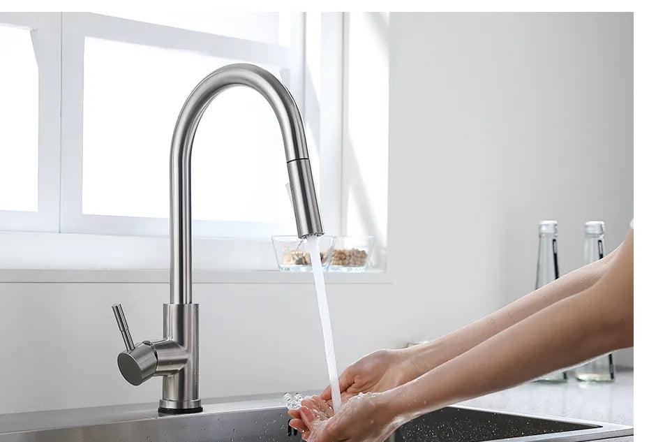 Kitchen Faucet with Touch Sensor - Golden Lion Store