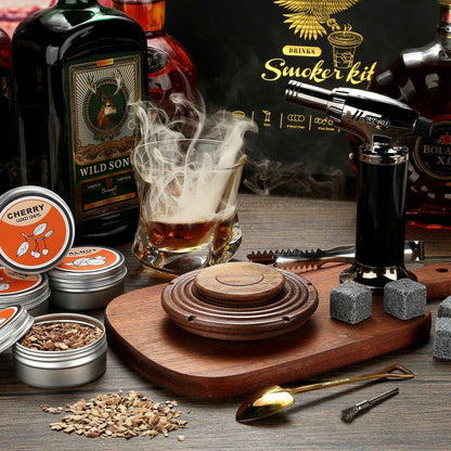 Smoker Kit for Whiskey and Cocktails - Golden Lion Store