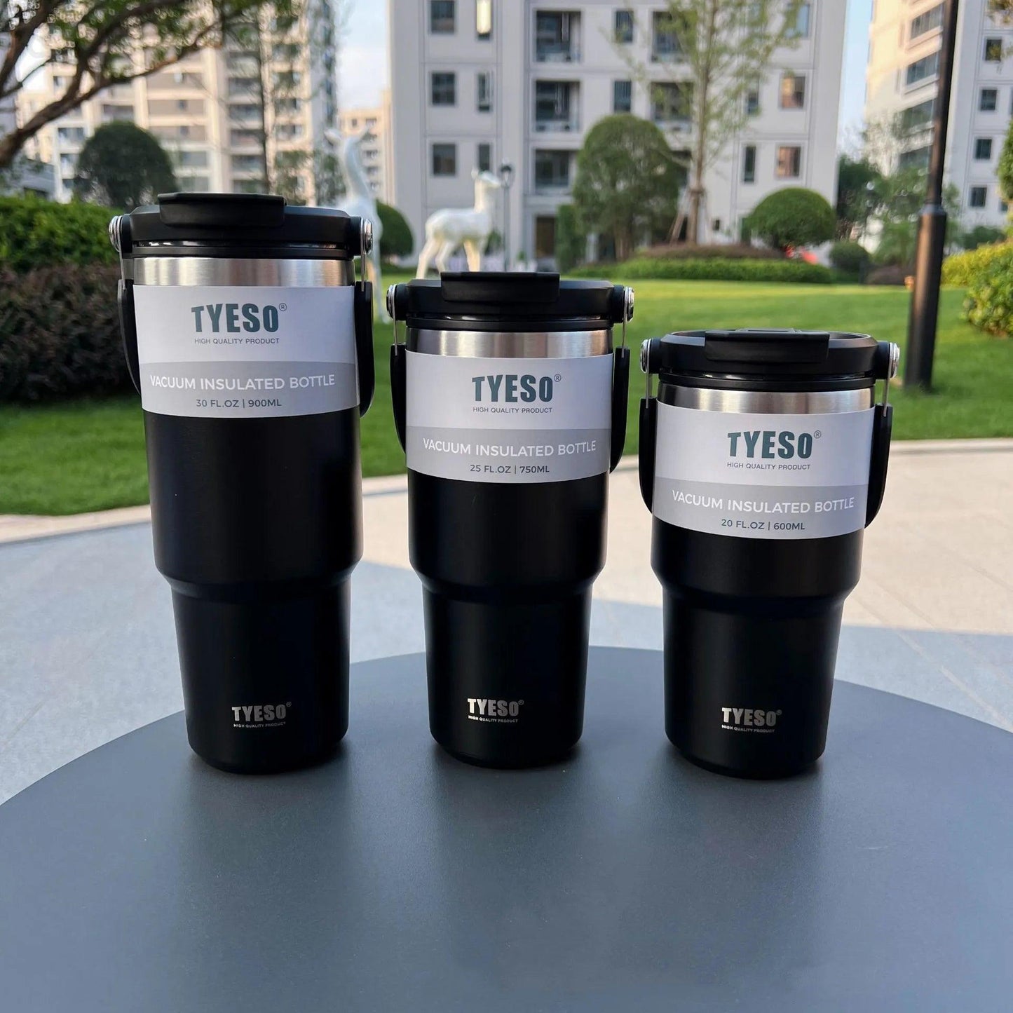 Tyeso Stainless Steel Thermal Mug - Golden Lion Store